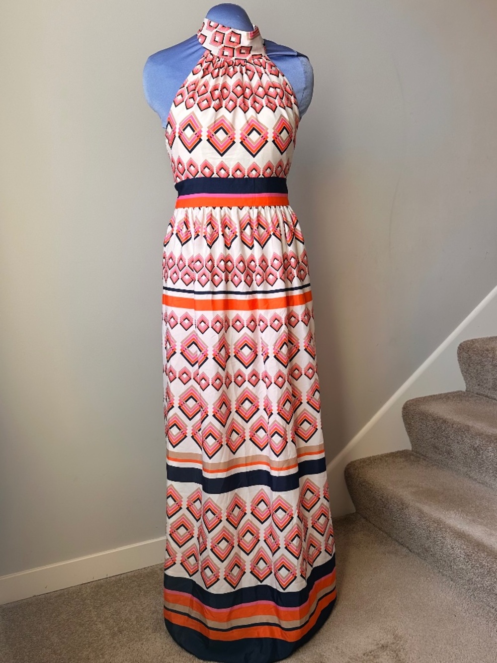 Eliza J halter dress, long, Size 10